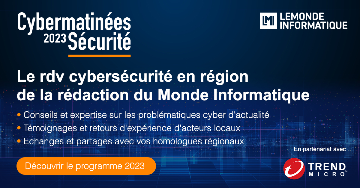 boucardy's tweet photo. [Save The Date]🗓️24/05📍Nantes
Venez assister à la conférence de Yannick Boucard (@boucardy), expert @TrendMicroFR, pour la nouvelle étape des Cybermatinées #Sécurité organisée par le @MondeInformatiq &amp; @CIO_France !
Programme &amp; inscription👇  https://t.co/HcnIezMRTQ https://t.co/x7FhbLg4px