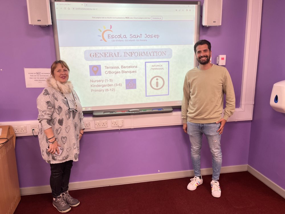 The <a href="/HopeSchoolofEd/">LiverpoolHopeEducation</a> welcomed Angels Aguilera and Dani López to meet with <a href="/HopeTeachers/">Liverpool Hope ITE Partnership</a> and share insights into their education system. Next month, nine of our BA QTS Level I students will visit their school in Terrassa, Barcelona, for an international enhancement placement. ✈️🌎
