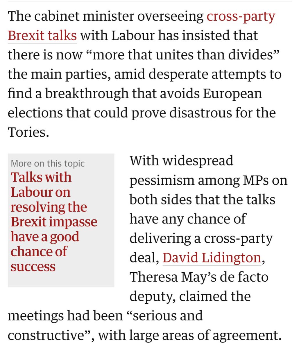 Throwback Tuesday.  Remembering the time when the Conservatives under May tried to push through the betrayal of Brexit with the help of Labour.

Where they failed, Sunak succeeded with the Windsor Framework and Starmer finally got his way back to EU alignment.