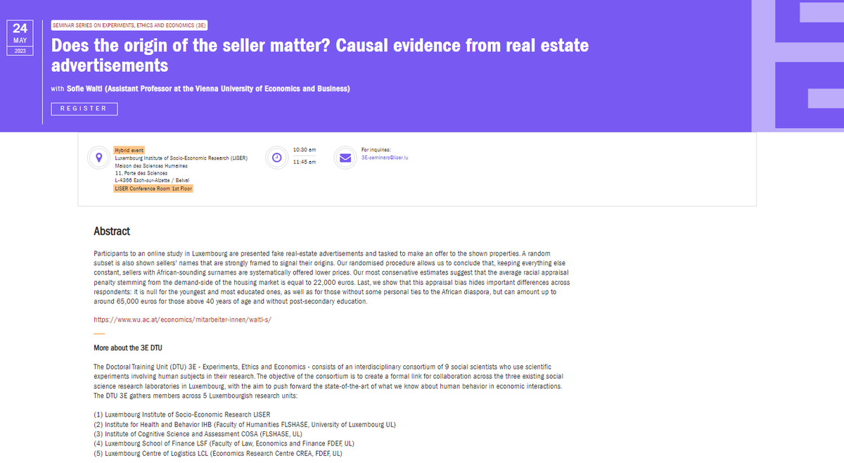 LISER's Dept. of Urban Development and Mobility tweet media