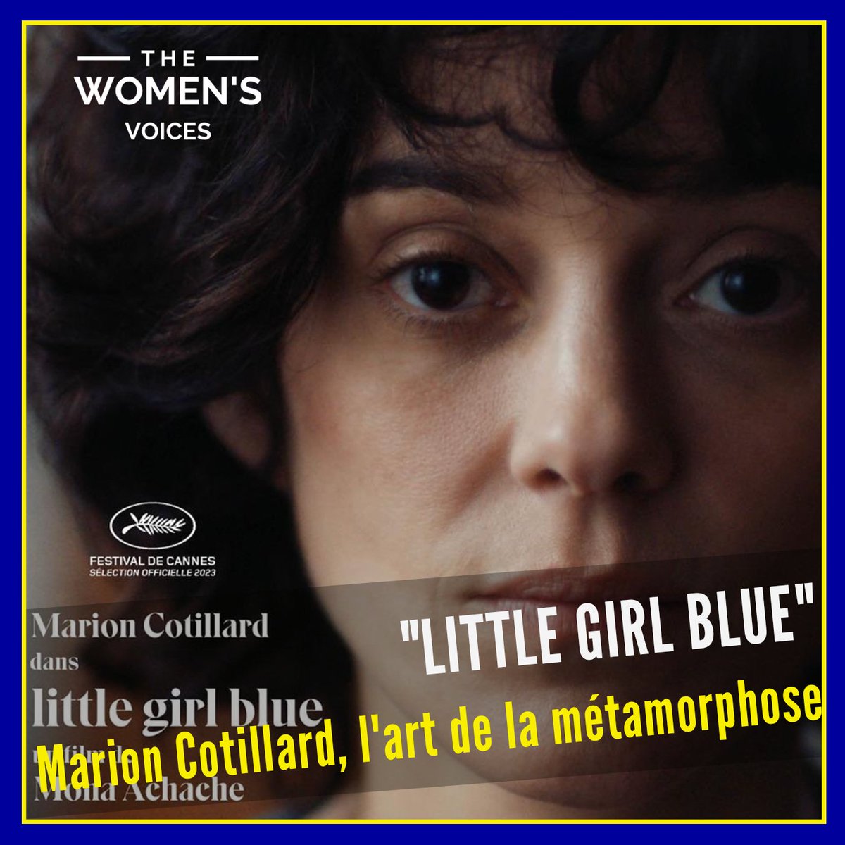 🎬 Pour son nouveau film Little Girl Blue, la réalisatrice Mona Achache a confié à #MarionCotillard  le rôle de sa mère, l'autrice Carole Achache, qui s'est suicidée en 2016 sans laisser de mot.

#cannes2023 #Cinema #movie #festivaldecannes #marioncotillard #littlegirlblue