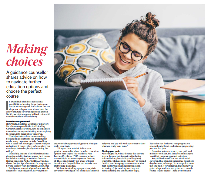ThisisFet's tweet photo. Great piece in the @Independent_ie today highlighting the multitude of routes and opportunities open to Leaving Cert students when planning ahead for the careers they want after school. Check out https://t.co/WPPO7nEWyk for smart local FET courses at QQI levels 5 &amp; 6. #thisisfet https://t.co/Z8oZGX5PDB