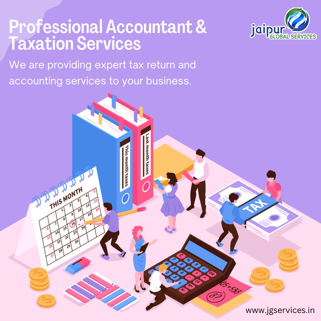 eBusinessJGS's tweet photo. Don't let accounting and taxation overwhelm you! Let Jaipur Global Services be your guide to financial success.

Contact us for more information.

#jaipurglobalservices #accountingservices #taxationexperts #financialsuccess #accounting #ecommerce #onlinebusiness https://t.co/zVauyRCscO
