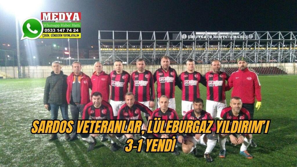 Sardos Veteranlar, Lüleburgaz Yıldırım’ı 3-1 yendi ift.tt/Wiuw3cE