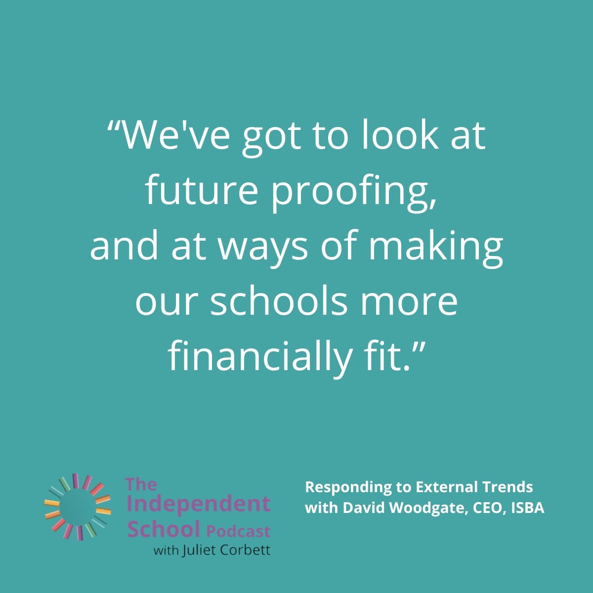 Adopting agile strategies for independent schools is essential. Hear about some of the key external trends impacting the sector at the moment.

bit.ly/3GRuPCb

#decisionmaking #independentschools #bursars