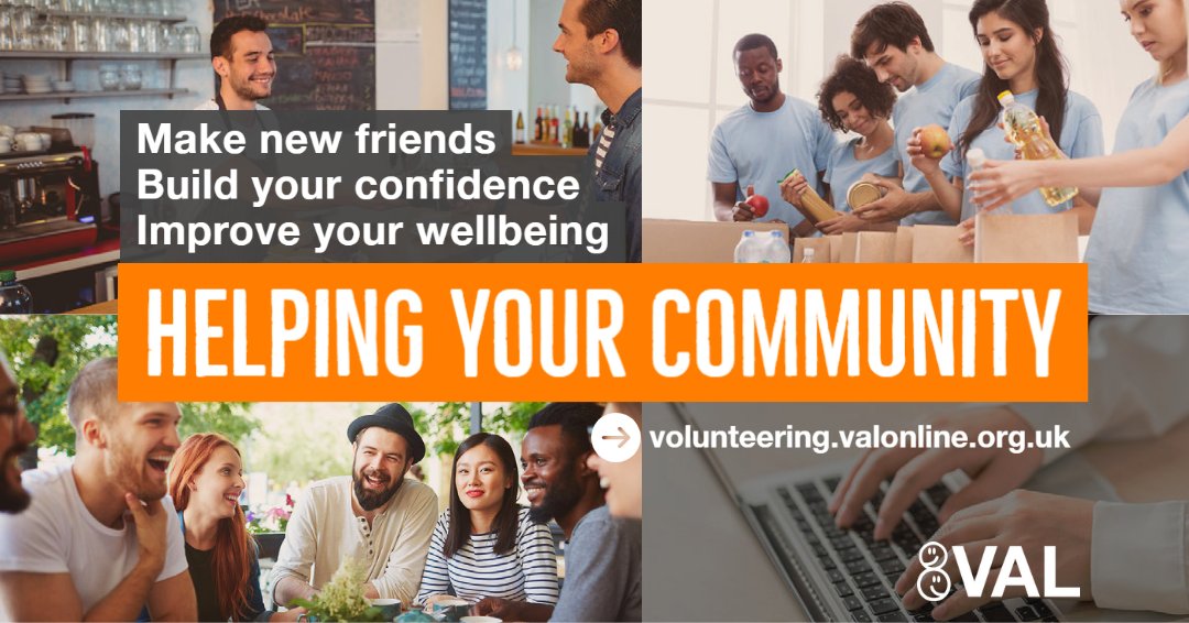 VOLUNTEERS NEEDED - #Harborough
Looking for ways to #helpout in your community?
On 6 June, we'll have some great ideas for how you can lend a hand in your community.
▶️Tag a friend – See you there! 
valonline.org.uk/event/2023/06/…

#communitytogether #volunteer #askVAL