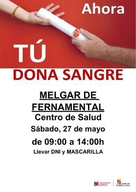 aytomelgar's tweet photo. DONA SANGRE #donasangre en #melgardefernamental
- Cuando donas sangre puedes salvar hasta 3 vidas
- La donación de sangre tiene beneficios para la salud: equilibrar niveles de hierro en sangre, reducción de riesgo de infartos, mejora del flujo sanguíneo, etc. https://t.co/WtvUgCIhNe