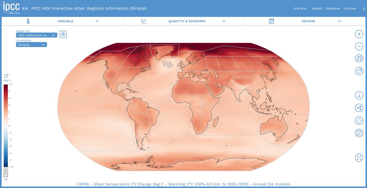 EERIE_Project's tweet image. The @IPCC_CH #InteractiveAtlas reached half a million visitors during its first month online alone! 
 
(Check it out here: interactive-atlas.ipcc.ch) [3/5]