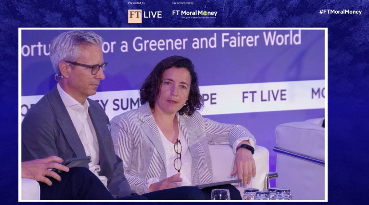 Climate leadership means being ambitious & moving to action NOW. This means:

⚡️Phasing out fossil fuels
🌳Investing in #nature
🔗Supporting your supply chain
🔎Accountability & transparency

#Allinfor2030
#FTMoralMoney #FTLive