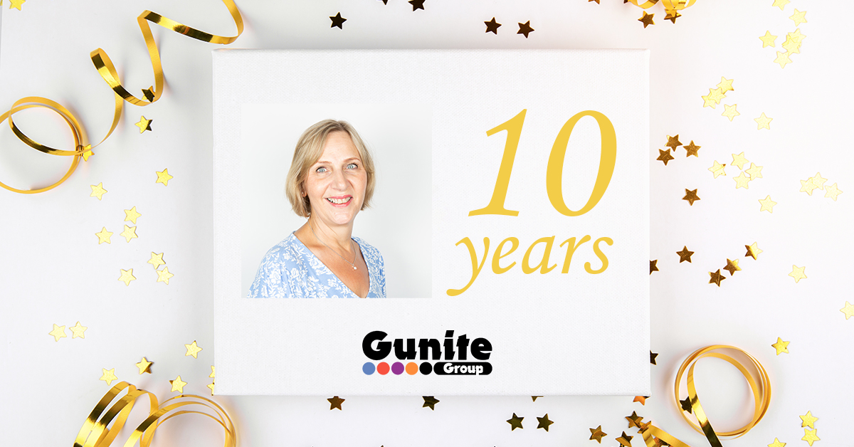 This week we celebrate a significant milestone for Deanna Taylor, our Purchaser at Gunite Group, as she marks the 10 year anniversary on 28th May.

We look forward to hopefully marking many more work anniversaries for her in the future.

#10years #anniversary #workmilestones