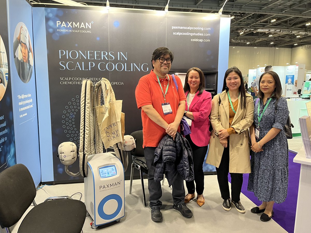 Come & say Hi @scalpcooling stand B50 Paxman Pioneers in scalp cooling.
UKONS # coldcap #changingthefaceofcancer