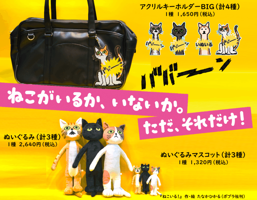 新年度 スタート🐈🌸 ねこ好き必見！ ＼ 絵本『ねこいる！』 のねこを