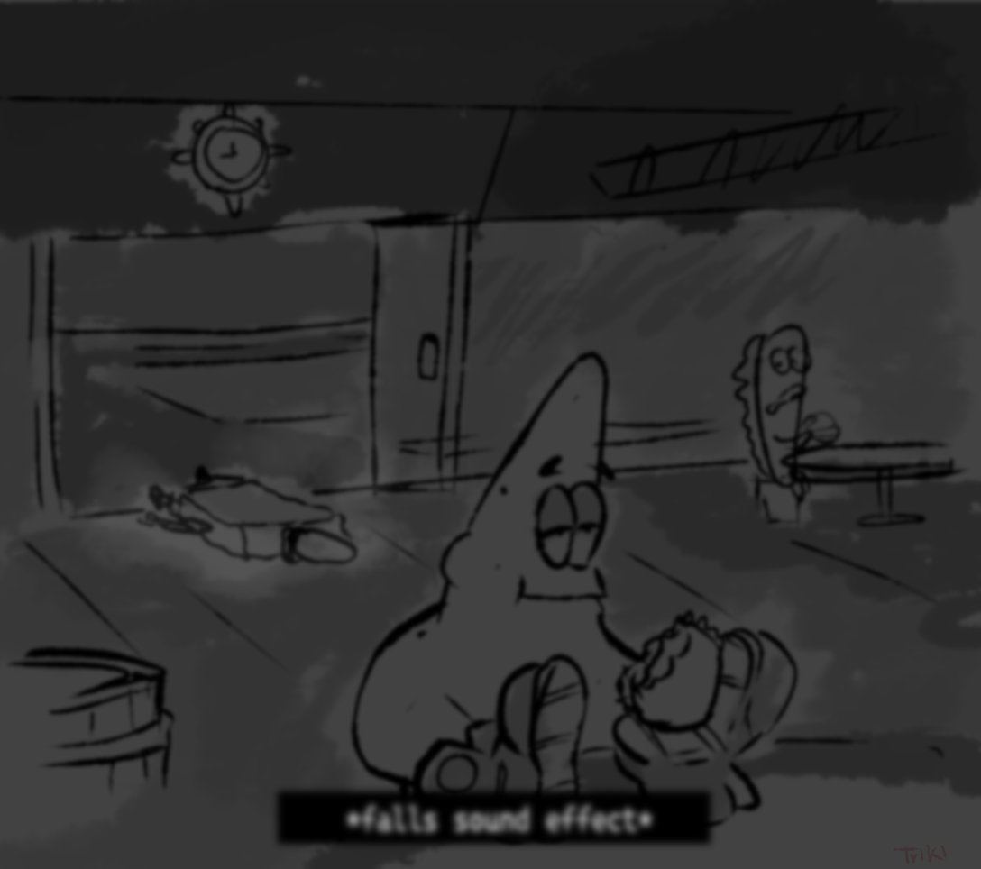 Ｔｒｉｋｉ－Ｔｒ 0 ｙ ! ! ! COMMISSIONS OPEN! on X: i found this cool storyboard  image of a episode of spongebob hehehe looks funny   / X