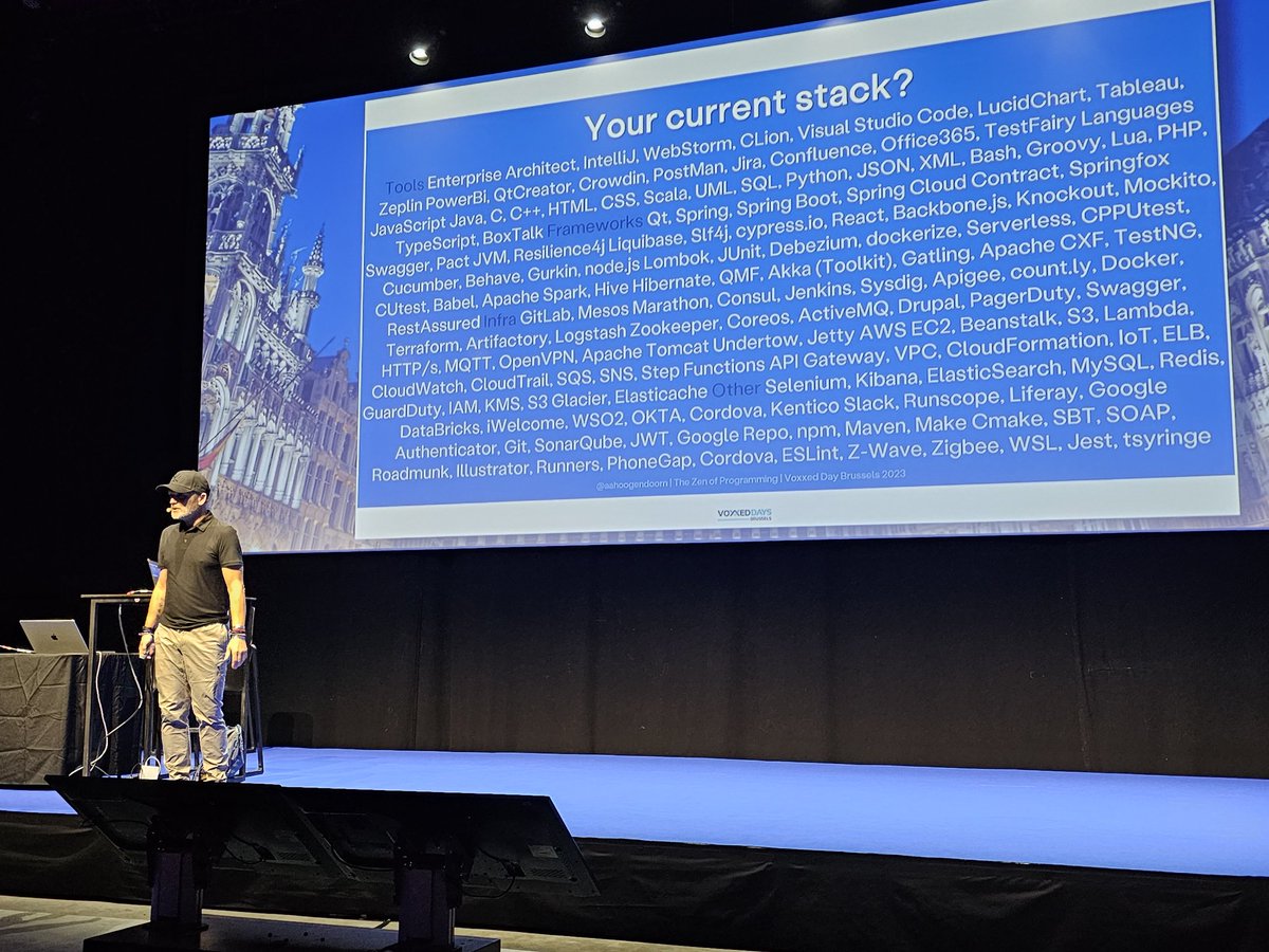 Stephan007's tweet image. Interesting and entertaining opening keynotes at #VoxxedBrussels by @aahoogendoorn and @PhilippeDeRyck
Need to check-out the "semgrep" security tool... #InnerHTML #JWT