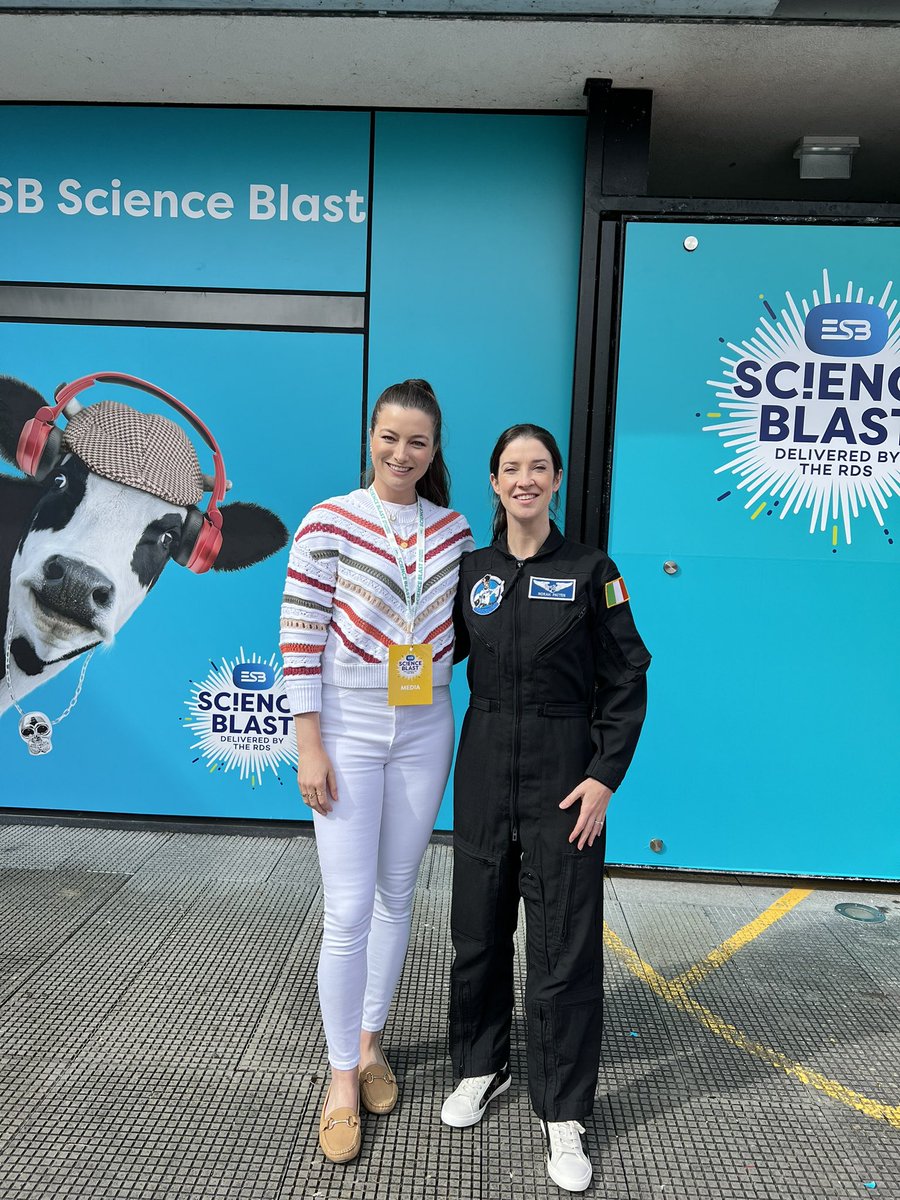 🚀 Always great to catch up with @SpaceNorah @esbscienceblast @Limerick_Leader