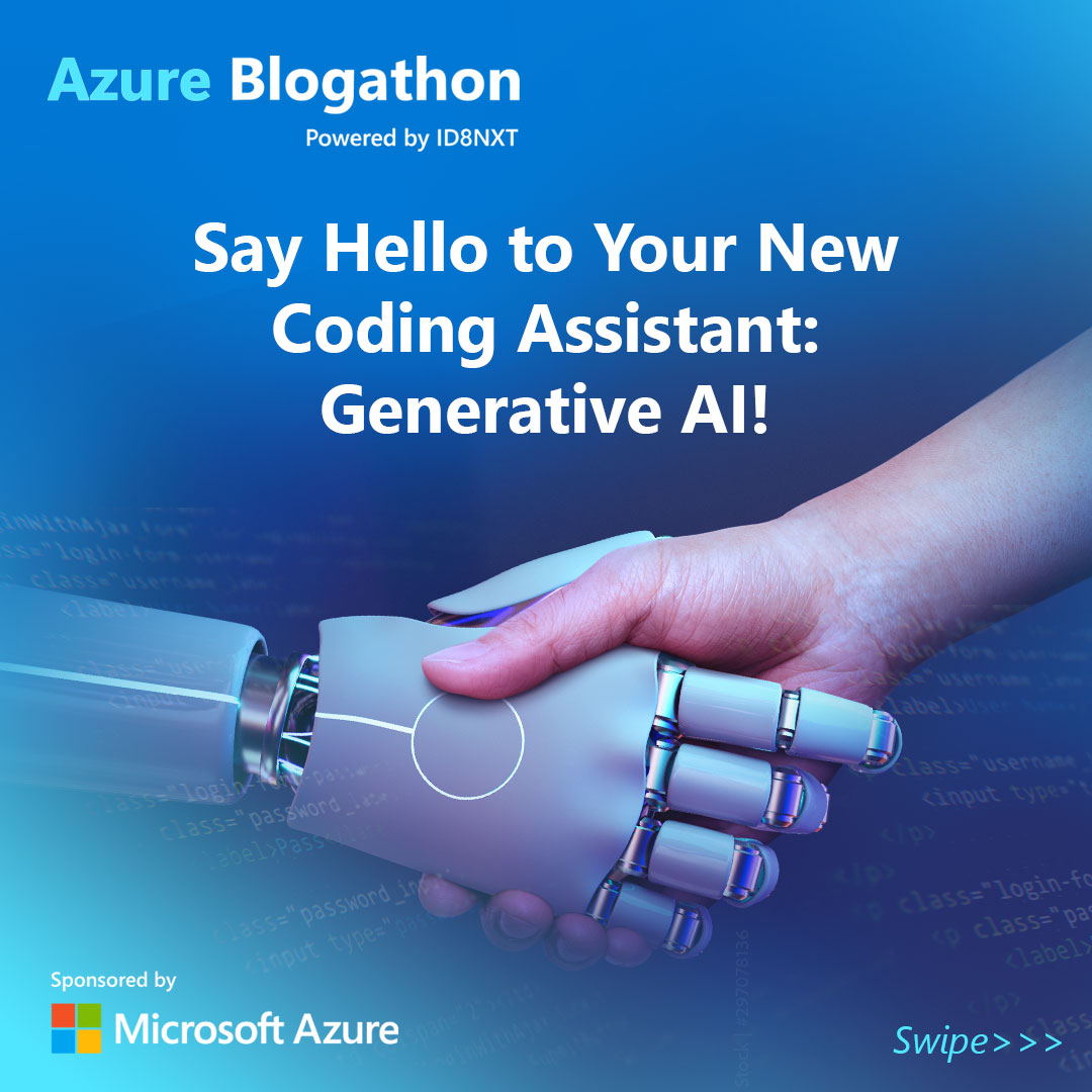 ABlogathon's tweet image. Share your insights &amp;amp; experiences and help other fellow developers harness the power of this incredible technology!
Power the developer community with your knowledge! 
#GenerativeAI #AIAssistedCoding #AIProgramming #CodeGeneration #GitHubCopilot #DeepCode