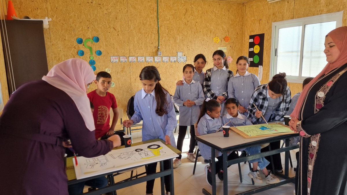 B tselem on twitter school girls in ein samia just two