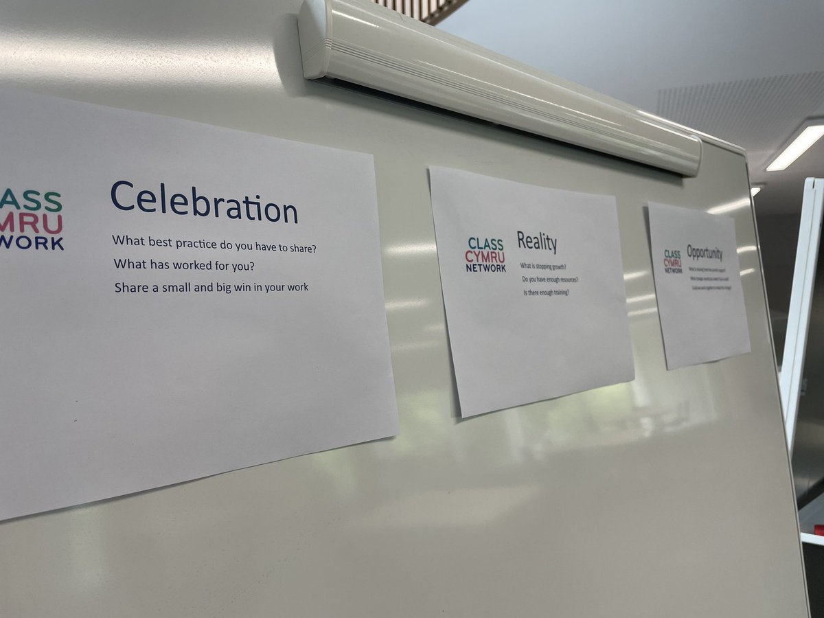 We’re all ready here for the CLASS Cymru #BackToBasics event <a href="/cardiffuni/">Cardiff University</a> Centre for Student Life