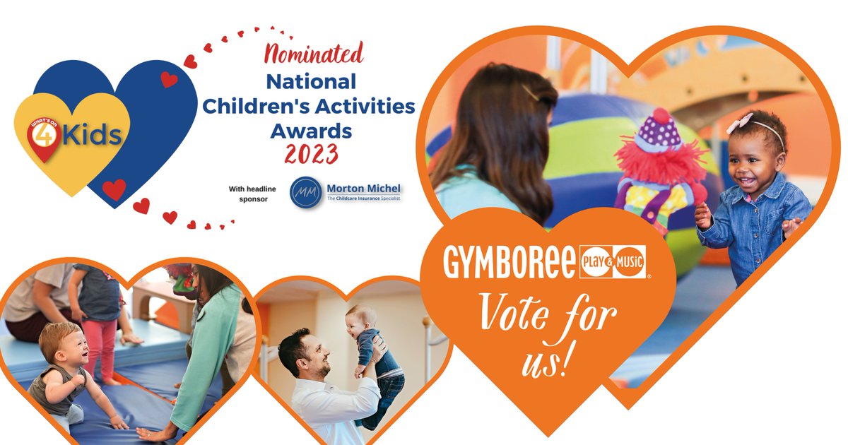 We're nominated in lots of categories this year in the <a href="/WhatsOn4KidsUK/">What's On 4 Kids UK</a>  #Awards!  Please #vote for us 🙏🏽 You can vote in every category 😉 Thank you 🙂
whatson4kids.co.uk/awards
#childrensactivites