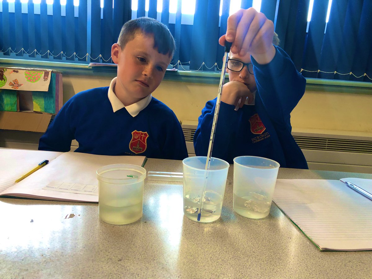 PatPriAcad's tweet photo. โWhatโs the matter, solid liquid or gas?โ Year 4 experimenting with changes of state.๐ก๏ธ ๐งช ๐ง #patscience #pat4 #eboracademytrust https://t.co/lQotNAKHBe
