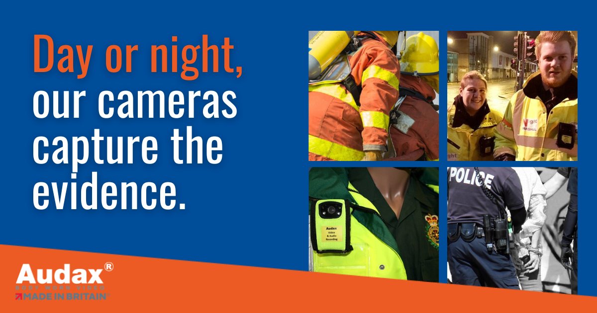 With a recording ability up to 10m at night due to IR, nothing will stop your #bodyworncamera from capturing the evidence you need to aid a potential prosecution.

Whether you work in security, police, the military or local council, you’re covered after dark.

#bodywornvideo