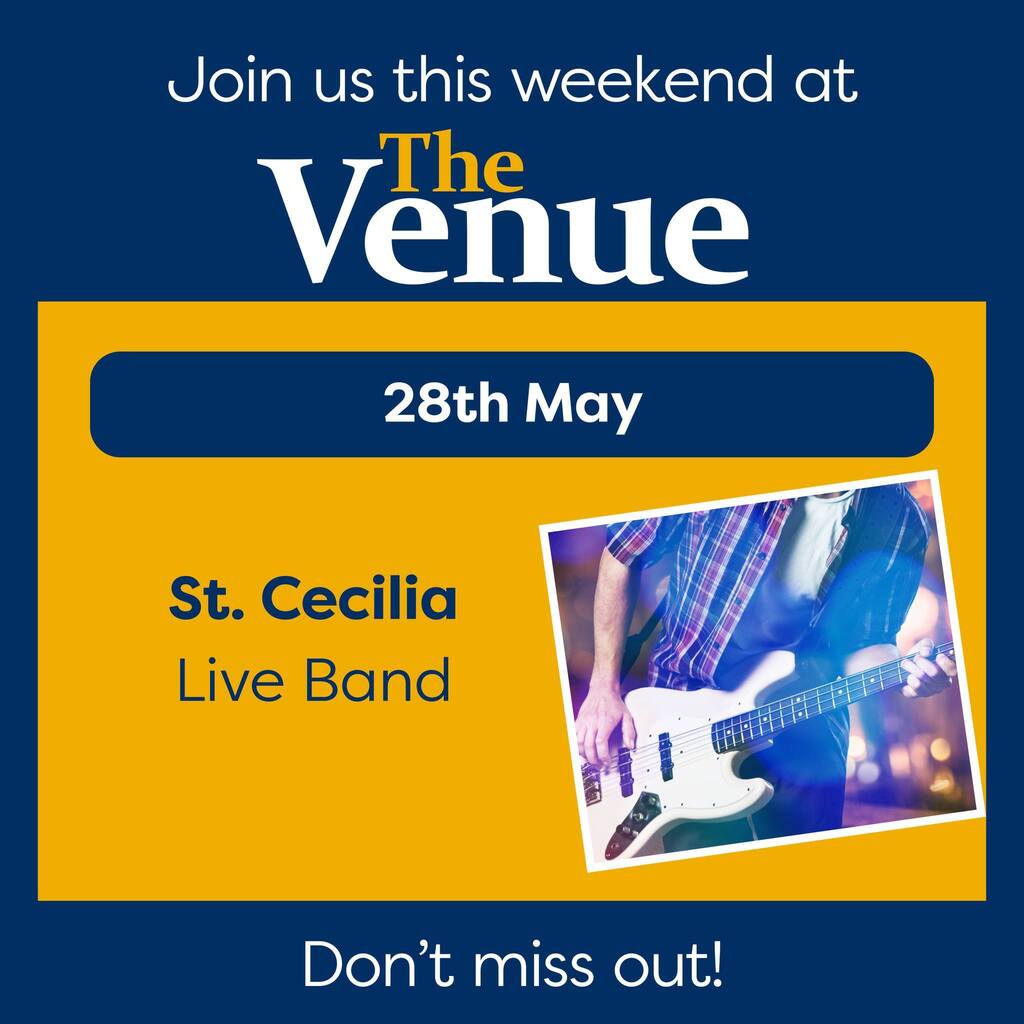 You won't want to miss our Sunday night entertainment at The Venue. We have the talented St. Cecilia performing for you. instagr.am/p/CslHBnfPHDb/