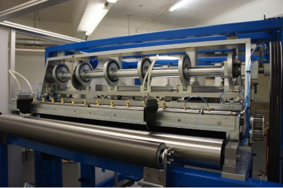 1500HSC2 with auto stack &amp; delivery system 

Material  - glass impregnated fibre paper 

PERFORMANCE
Stack accuracy +/- 0.5-3mm
Max material width 1500mm

PRODUCTION RATES
Cut length 0-50cm 40 cuts/min
Cut length 100cm 17.5 cuts/min
Cut length 150cm 12 cuts/min