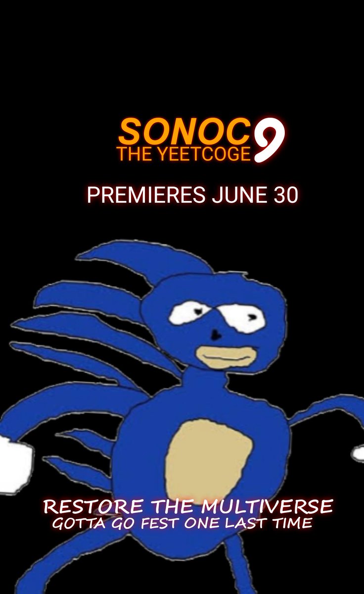 CrunchRest's tweet photo. Sonoc Is going Fest one last time #sonoc #multiversetrilogy #SonicTheHedgehog https://t.co/0A2FyqkCBt