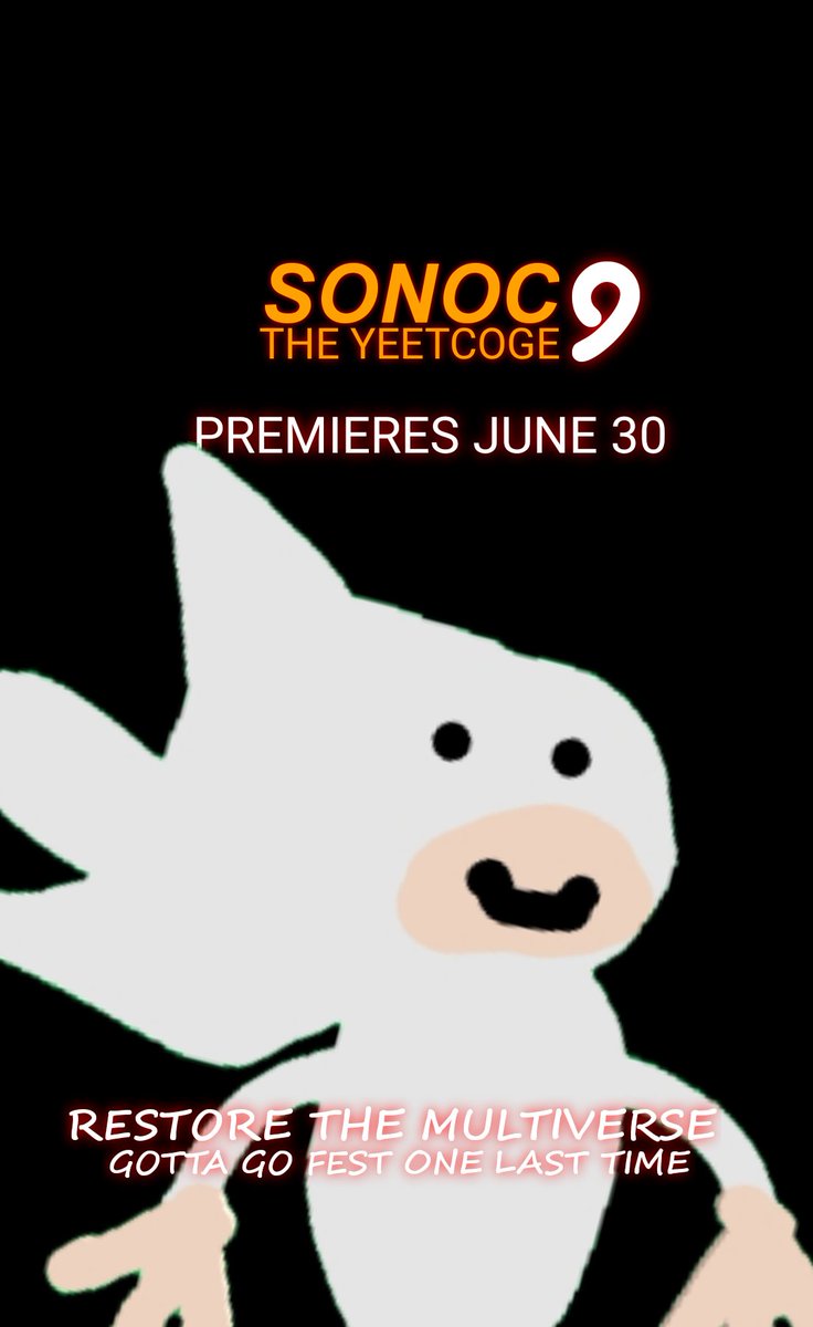 CrunchRest's tweet photo. Sonoc Is going Fest one last time #sonoc #multiversetrilogy #SonicTheHedgehog https://t.co/0A2FyqkCBt