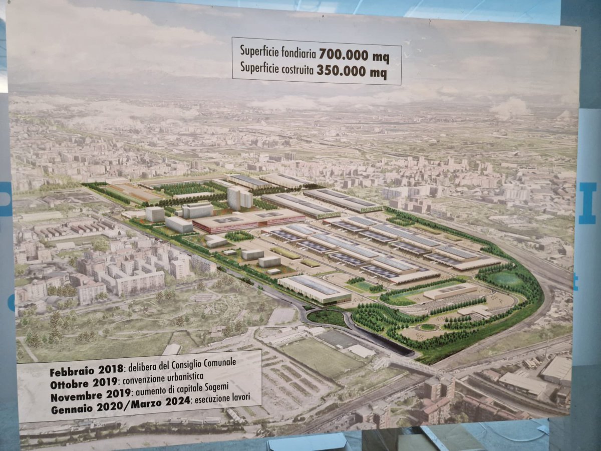 'We grow our vegetables nearby Milan and produce high-quality food' said Roberto Rossi, sabmilano.srl. 'Food banks at Foody recovered 120 tn food waste 2022', said Elisa Porreca from @mufpp. Bold private-public investment for new #FoodyMercatoMilano facilities ongoing.