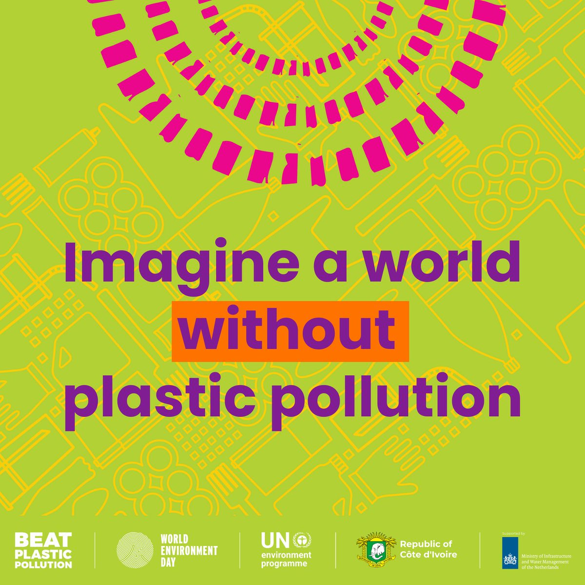 Plastic pollution crosses borders and requires global action.

Ahead of #WorldEnviromentday, check out UNEP's new #BeatPlasticPollution guide and see how you can be part of the  solution: bit.ly/PlasticSolutio…