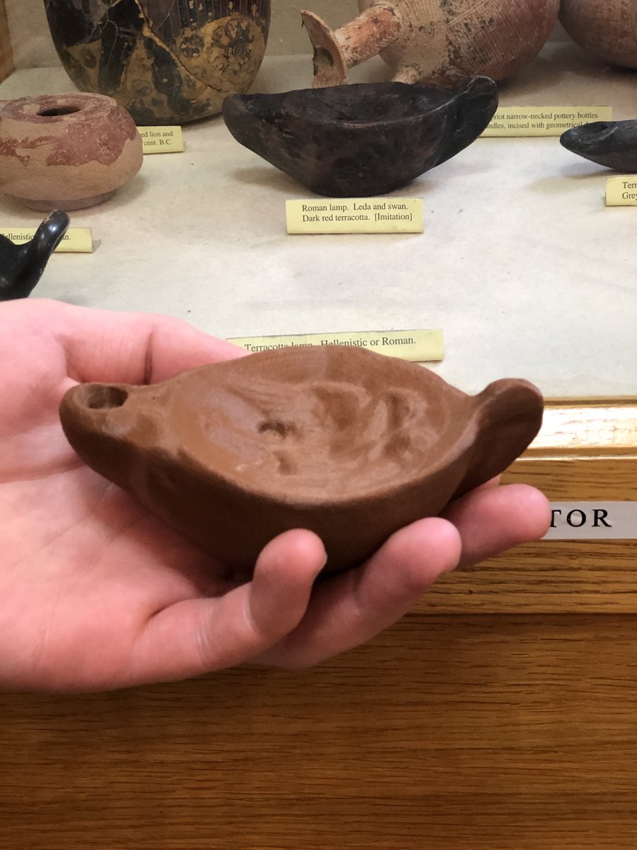 CarolineLawrenc's tweet image. Thank you @joliheroics #InstituteOfClassicalStudies for a fun &amp;amp; informative #ObjectHandling session of the #EhrenbergCollection last night. It was great to meet fascinating scholars &amp;amp; chat with library staff, including Robbie the laser printer. 😊👍