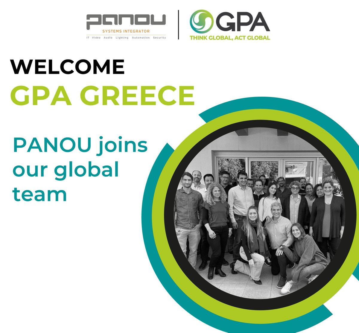 GPA is thrilled to announce the addition of PANOU S.A. as GPA’s newest Regional Business Unit and Shareholder. PANOU will be responsible for the Greek market and surrounding countries in Southern Europe.
thinkgpa.com/gpa-welcomes-n…

#thinkgpa #globalbusiness #thinkglobalactglobal