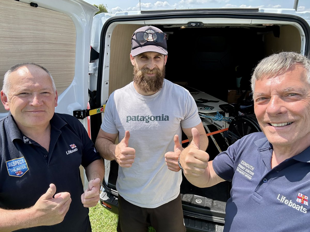 Well, that’s it for another successful attendance of the #RNLI at the @DevonCountyShow and we would like to thank all of our #OneCrew volunteers who supported us during the last 3 days. So from Dave, Ollie and me ‘Thank you’ very much indeed. 👍😊