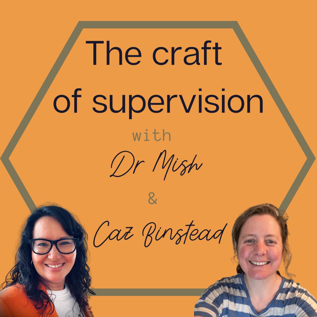 Dr Mish (@mrs_seabrook) on Twitter photo New podcast episode is coming out soon. This time I have the wonderful <a href="/cazbinny/">Caz Binstead - āMore Connection, More Reflectionā</a> as my guest. We look at supervision for therapists in private practice.
Look out for it later this week!
#podcast #Psychotherapy
#counselling #TherapistsConnect
#PrivatePractice New podcast episode is coming out soon. This time I have the wonderful <a href="/cazbinny/">Caz Binstead - āMore Connection, More Reflectionā</a> as my guest. We look at supervision for therapists in private practice.
Look out for it later this week!
#podcast #Psychotherapy
#counselling #TherapistsConnect
#PrivatePractice