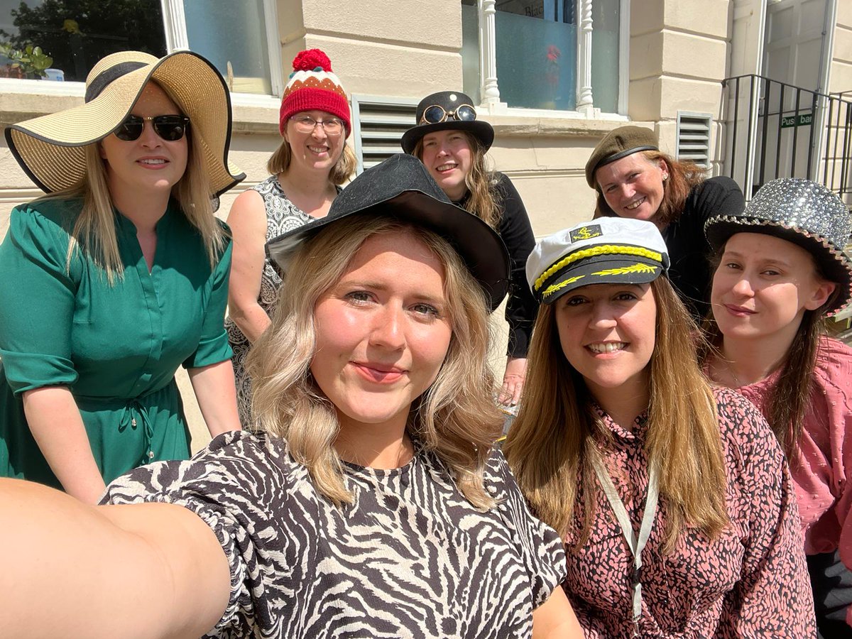 Members of our clinical negligence dept getting their hats on for @HeadwayUK

medicalaccidentlawyers.co.uk/news-articles/…

#braininjury
#hatsforheadway