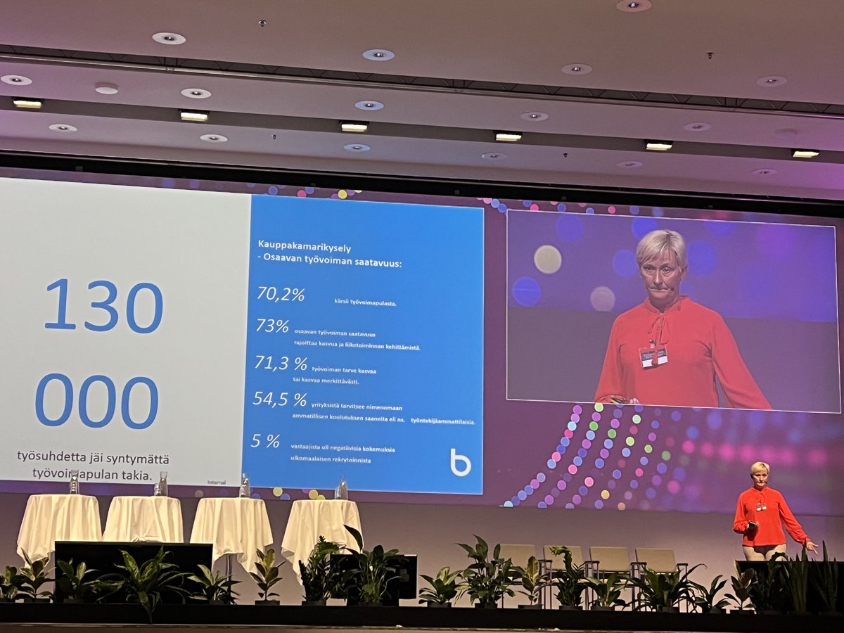 ⁦<a href="/KoskelaElina/">Elina Koskela</a>⁩ Barona Oy:stä kertoo kansainvälisen rekrytoinnin prosessista ja huomioon otettavista asioista. #eettinenrekrytointi #vastuu #integrointi #yhteiskunta #Elintarvikepäivä