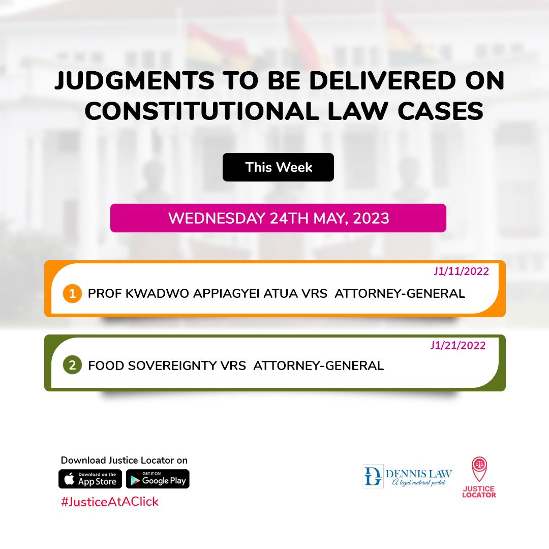 JusticeLocator's tweet image. Catch the actions in the Supreme Court this week. #Justiceataclick