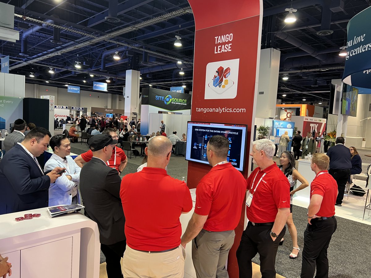 tangoanalytics's tweet photo. We had a great time at ICSC yesterday and are ready to do it again today! Meet with us at booth #5545R (South Hall Upper) to talk about your real estate and facilities challenges and how Tango can help you tackle them. #ICSC23 #ICSCLasVegas https://t.co/QGLJbt28qH