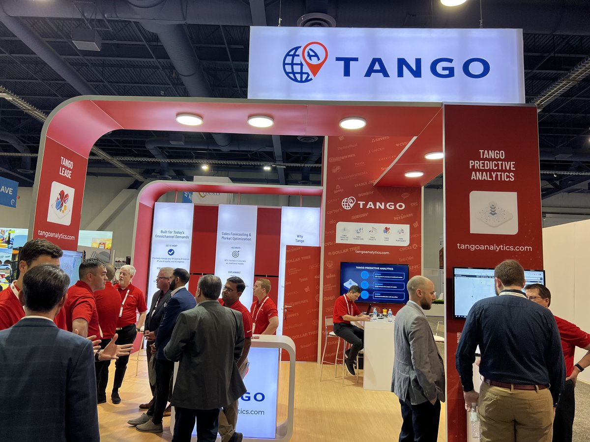 tangoanalytics's tweet photo. We had a great time at ICSC yesterday and are ready to do it again today! Meet with us at booth #5545R (South Hall Upper) to talk about your real estate and facilities challenges and how Tango can help you tackle them. #ICSC23 #ICSCLasVegas https://t.co/QGLJbt28qH