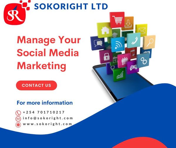 Boost Your Brand's Online Presence with Sokoright Ltd: Mastering Social Media Marketing Strategies.
#sokorightSocialMedia  #SocialMediaSuccess #SocialMediaManagement #OnlineBrandBoost #MarketingStrategy