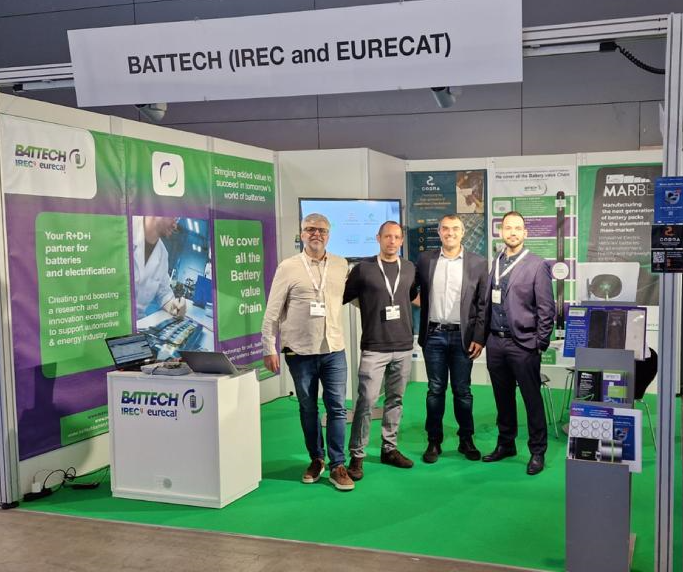 BATTECH (@battech_eu) on Twitter photo Today at <a href="/BatteryShow_EU/">The Battery Show Europe</a> in #Stuttgart to show the services of our battery hub near Barcelona
We provide:
- Technology for the entire value chain
- Fundamental and applied research projects
- Consulting and development
- Specialized training
📍Meet us at Hall 8 8C95 Today at <a href="/BatteryShow_EU/">The Battery Show Europe</a> in #Stuttgart to show the services of our battery hub near Barcelona
We provide:
- Technology for the entire value chain
- Fundamental and applied research projects
- Consulting and development
- Specialized training
📍Meet us at Hall 8 8C95