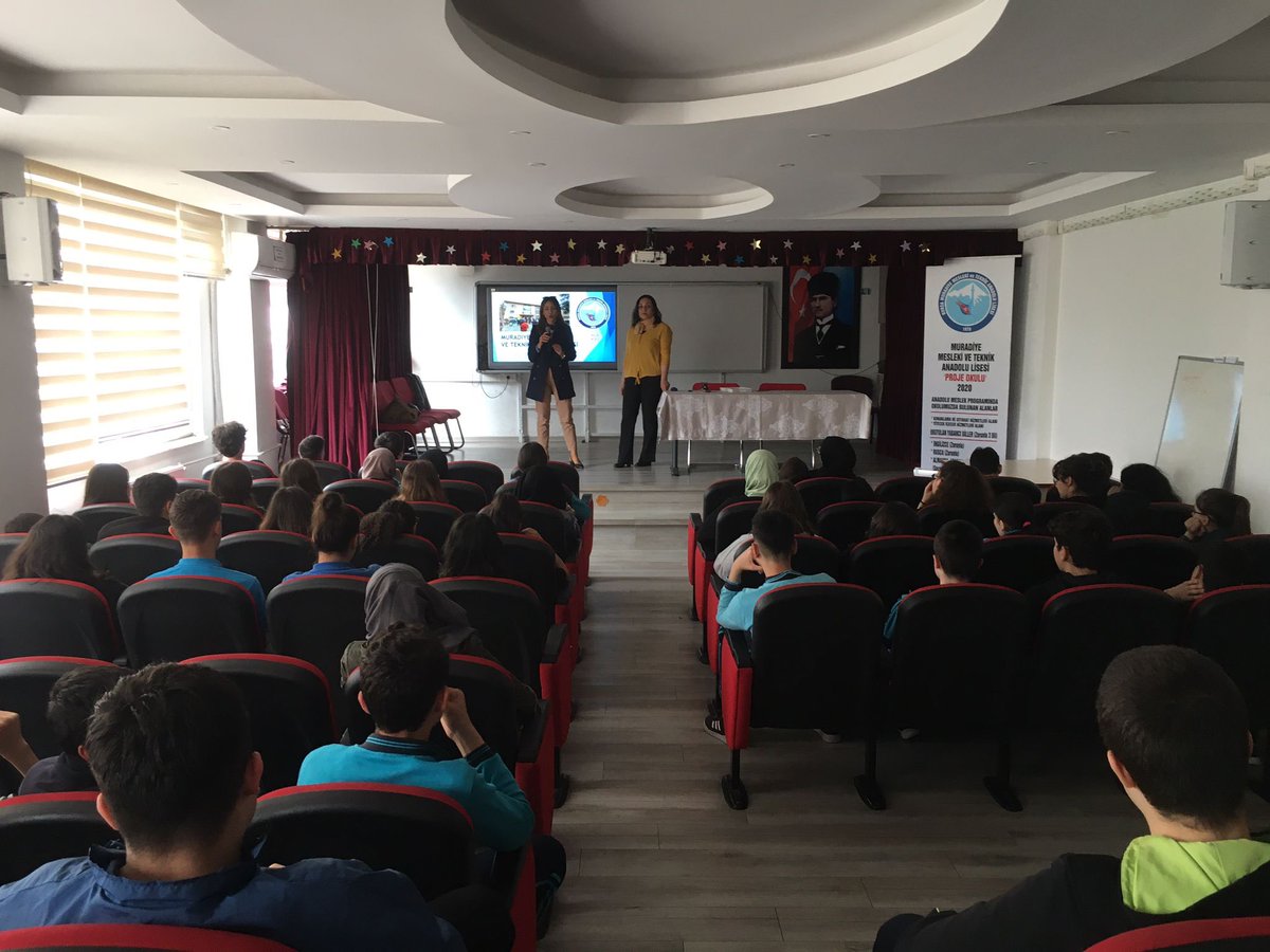 Muradiye Mesleki ve Teknik Anadolu Lisesi (Proje Okulu) okulumuz öğrencilerine meslek tanıtımı ve okul bilgilerini aktarmak üzere okulumuzu ziyaret ettiler. Paylaşımları için teşekkür ederiz 🙏 💐
<a href="/Muradiyemtal/">Muradiye Turizm Mesleki ve Teknik Anadolu Lisesi</a> <a href="/GurhanCokgezer/">Gürhan Çokgezer</a> <a href="/yazcayir/">Erdal Yazçayır</a>