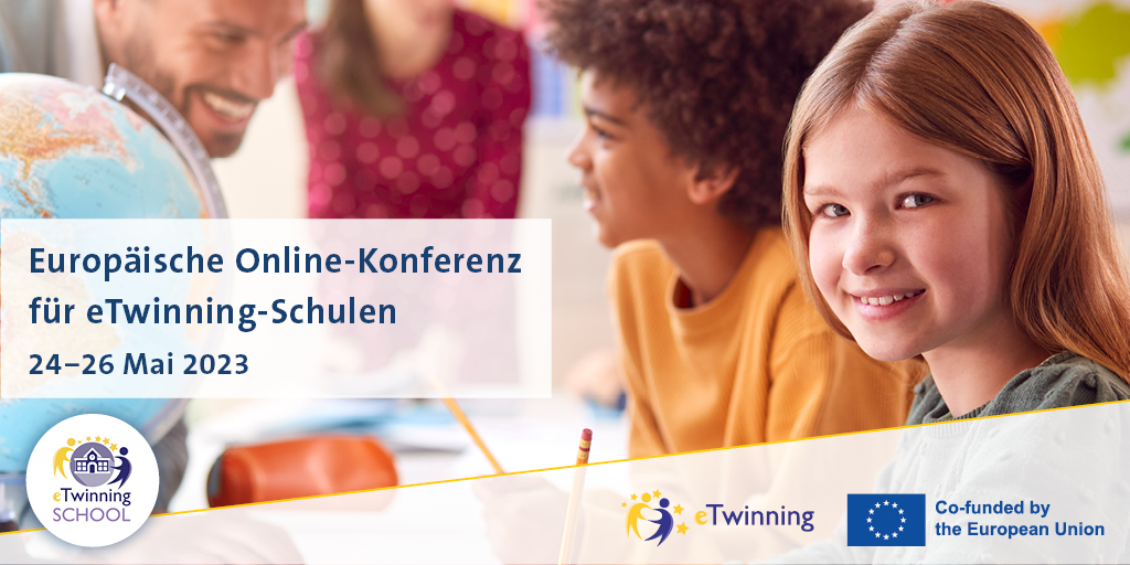 eTwinning_DE's tweet image. Heute beginnt die 🇪🇺 Online-Konferenz für #eTwinning-Schulen. Die Keynotes am ersten Tag werden für alle Interessierten live gestreamt.
⏲️ 15:45 Uhr: European competence framework #LifeComp
⏲️ 16:15 Uhr: Creativity and well-being. building bridges
➡️📹 bit.ly/4143kgl