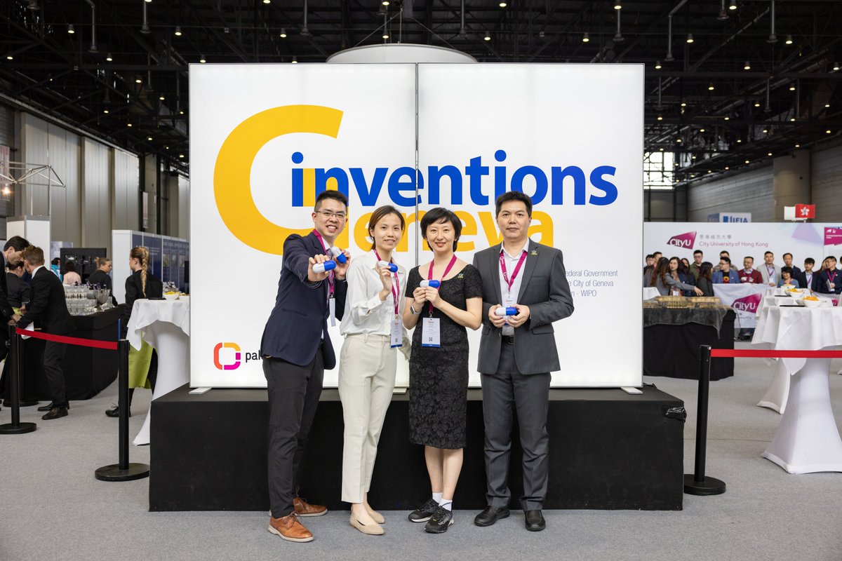 YnnoMed's tweet image. Throwback to our first ever overseas event at the 48th @Inventions_GVA as part of the @CUHKofficial delegation! ✈ Well done to our events team for receiving recognition from the jury! 👏🥉