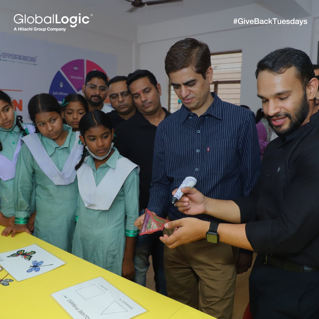 Last week, in collaboration with <a href="/stemrobo/">STEMROBO Technologies</a>  &amp; <a href="/AnkIndiaNGO/">ANK India</a>, we proudly inaugurated a STEM Robotics lab for girls at Nagar Nigam Balika Inter College, Makanpur.
<a href="/iyushp/">Piyush Jha</a> 
#GLCSRInitiatives #GiveBackTuesdays #CSR #Education #STEM #Innovation