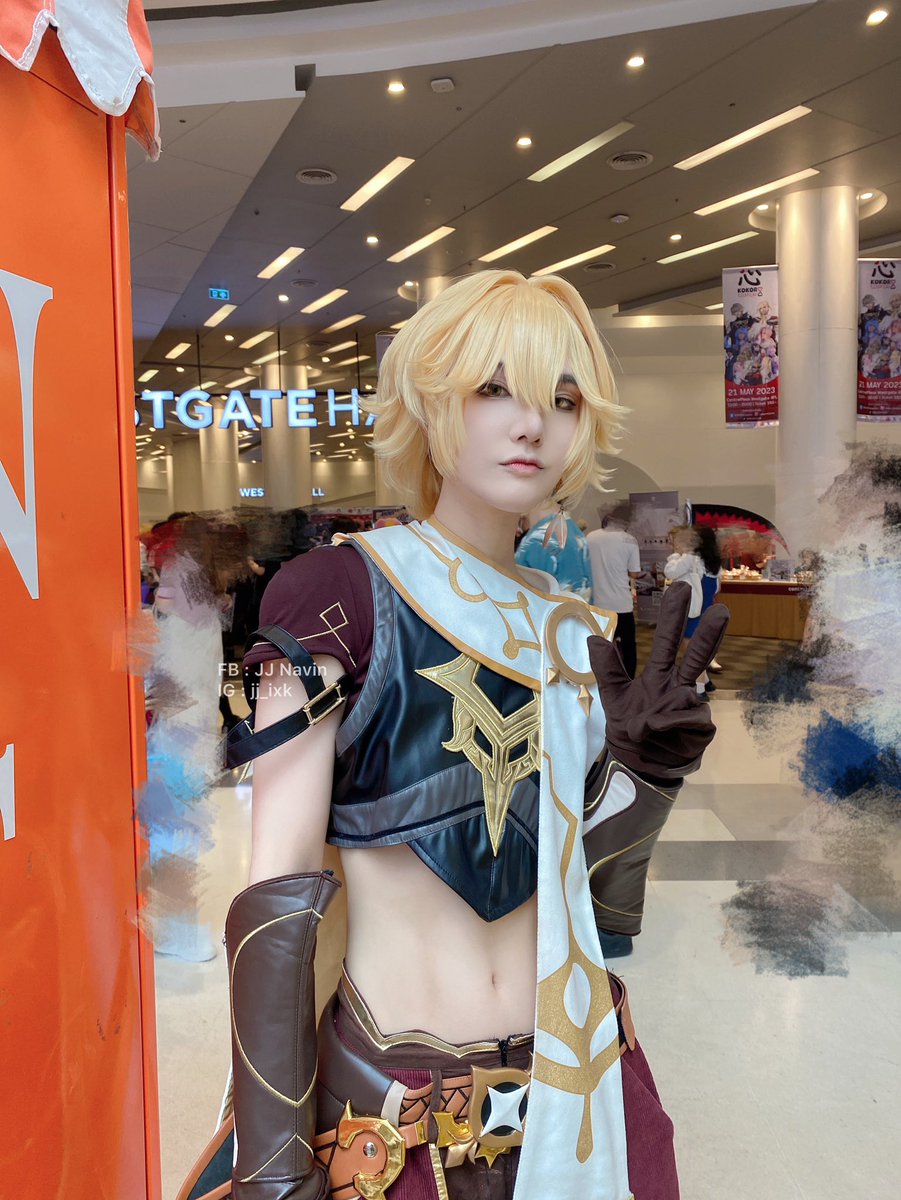jjzhu01's tweet image. ☀️✨ #aether #aethercosplay #GenshinImapact #kokorocosplay