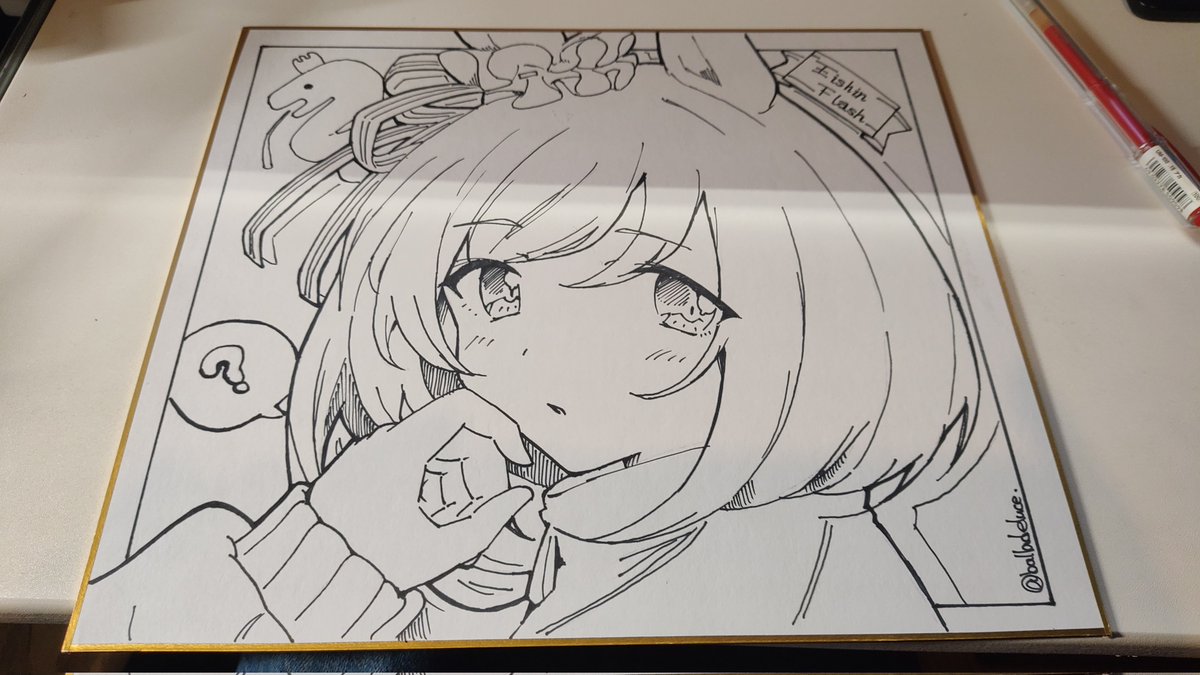 描けました いい感じです