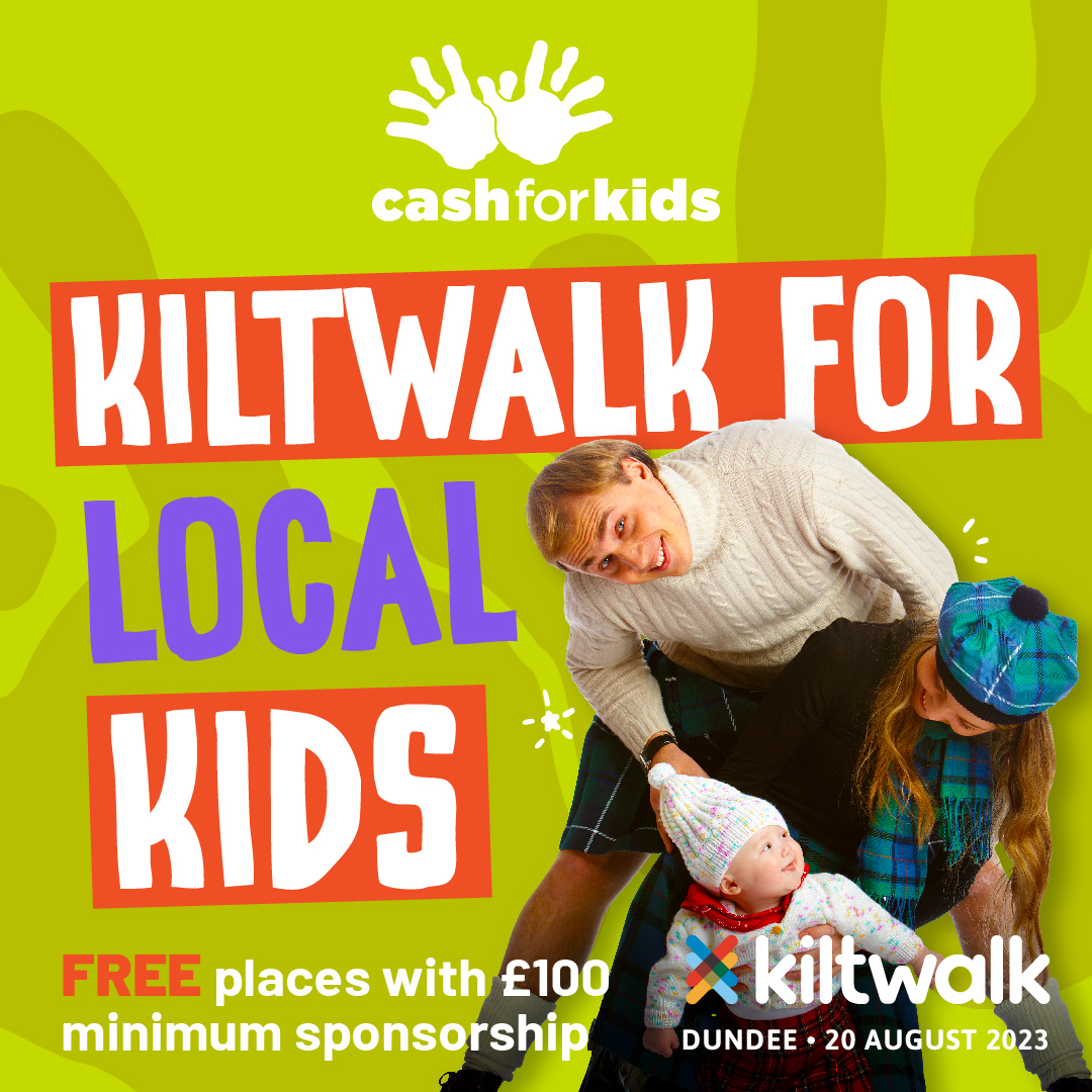 Sign ups are open for the Dundee Kiltwalk on Sunday the 20th of August- you can sign up for FREE with a pledge to raise at least £100 for Cash for Kids! 😍🚶‍♂️🚶‍♀️

planetradio.co.uk/tay/charity/ev…