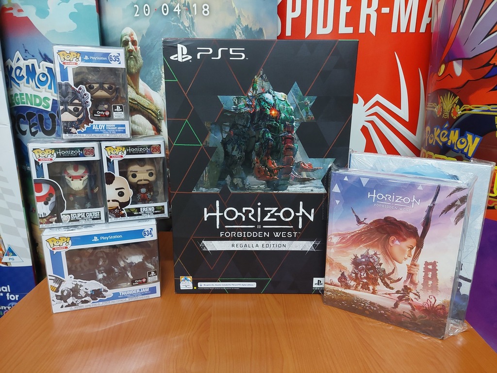 indiegluedev's tweet photo. Horizon II: Forbidden West - Regalla Edition!
Come get yours now!

In stock on our Website and In-Store, Pwned Games 

#pwned #pwnedgames #PwnedGames #horizon #Horizon2 #HorizonZeroDawn #horizonzerodawnaloy #horizon2forbiddenwest #HorizonForbiddenWest #h… https://t.co/k5sauPk71O https://t.co/gTThplVMEU